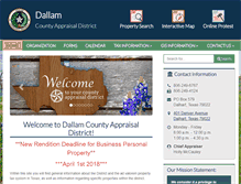 Tablet Screenshot of dallamcad.org